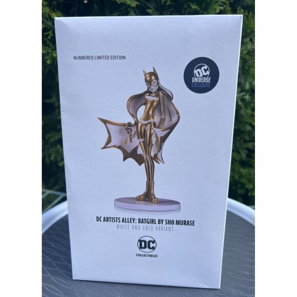 SCARCE DC Collectibles Artists Alley Batgirl By Sho Murase White & Gold Variant - Picture 1 of 7